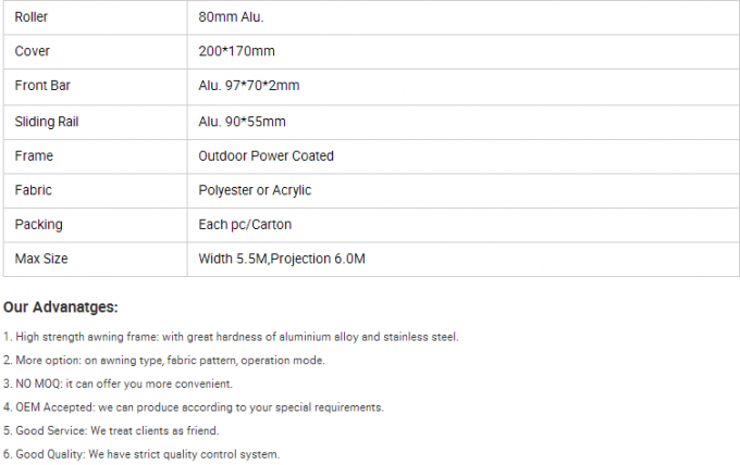 ضوء السقف المتحرك في الهواء الطلق / سقف غرف الشمس المنسدلة المظلات الحديقة المظلة 0