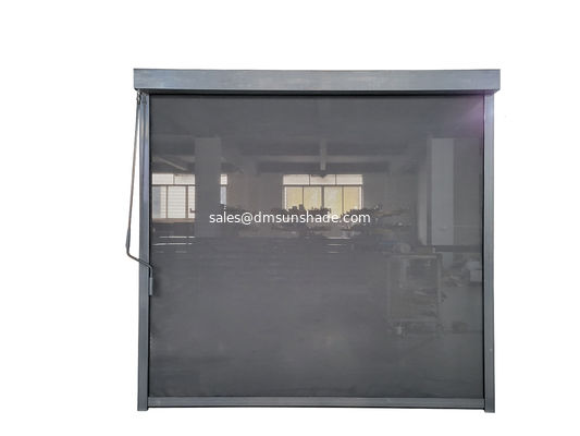 نافذة باب خارجية عتبة النافذة ذراع تدوير يدوي سحاب مقاوم للرياح ستارة