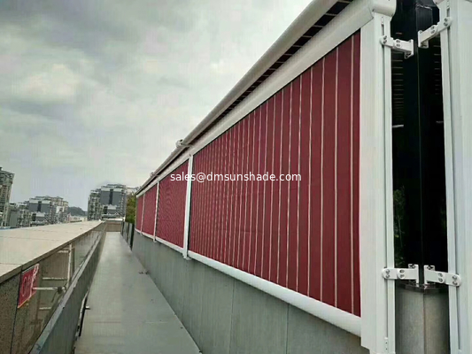 مضاد للماء ومكافحة الشمس السقف القابل للانسحاب